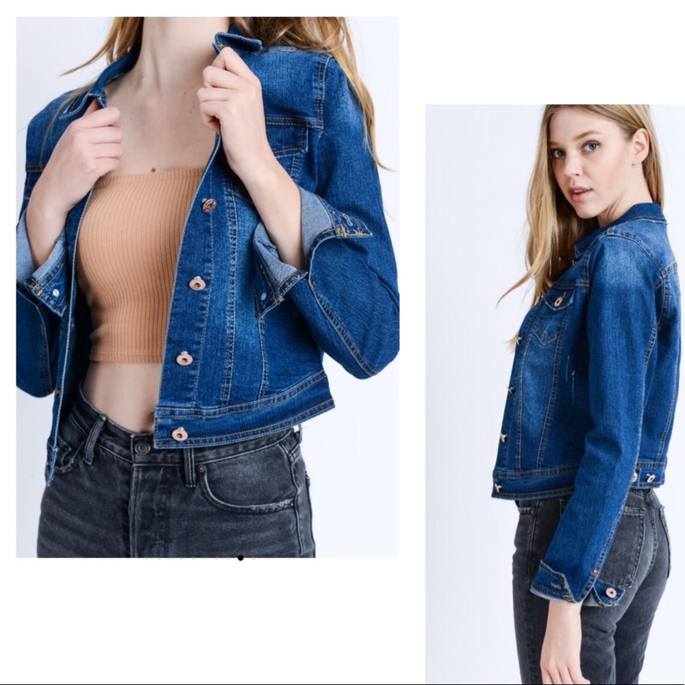 🤩Rustic Denim Jacket🌟 - Picture 2 of 5